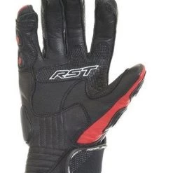 RST FREESTYLE Red CE Motorbike Leather Short Sports 2705 Gloves Cheap RST Clothing