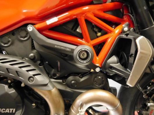 DUCATI Monster 821 2018 Onwards Frame Crash Protection By Evotech Performance