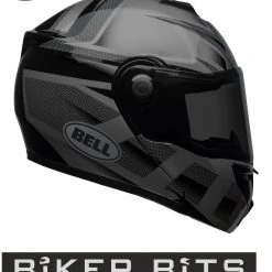 BELL SRT 2018 Blackout Modular Flip-Up FREE DARK VISOR Motorcycle Touring Helmet Bell Helmets