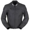 FURYGAN BULLRING Black Leather Motorbike Sports Jacket CE As PPE