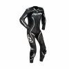 IXON VORTEX LADY Ladies Black/White Leather CE Certified Motorbike Racing Suit Ixon Clothing