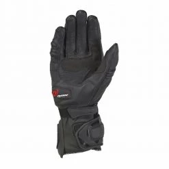 IXON RS TEMPO Motorcycle Summer Black/White Leather Racing Gloves CE Level 1 Ixon Clothing