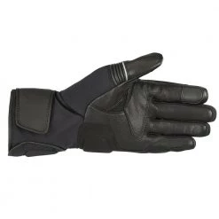 Alpinestars Gloves 10% OFF ALPINESTARS JET ROAD 2 Gore-Tex Black Leather Winter Motorcycle Gloves
