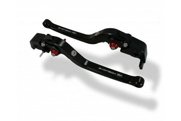 BMW S1000RR 2010+ Folding Black Clutch & Brake Lever Set Evotech Performance