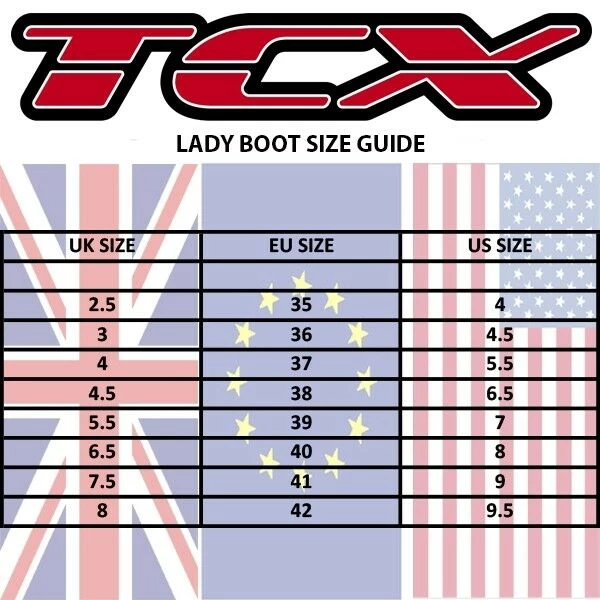 TCX LADY X-SQUARE Waterproof Black Suede Ladies Motorbike Ankle Boots 35-42 TCX Boots