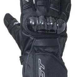 RST RALLYE CE Approved Waterproof Gauntlet Textile/Leather Motorcycle Gloves RST Clothing