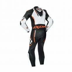 Ixon Clothing IXON VORTEX 2 Black/White/Orange KTM Leather CE Certified Motorbike Racing Suit