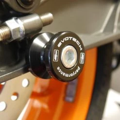 Evotech Performance KTM RC 125/200/390 Paddock Stand Bobbins 2004 Onwards