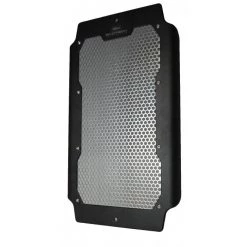 Triumph Bonneville T120 Radiator Guard Black/Silver 2016+ By Evotech Performance