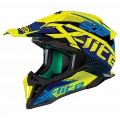Nolan X-Lite Helmets X-Lite X-502 Motocross MX Off-Road Green Lane Motorcross Peak Helmet X502