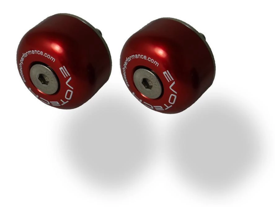 YAMAHA R6 2017+ Bar End Weights BLACK By Evotech Performance