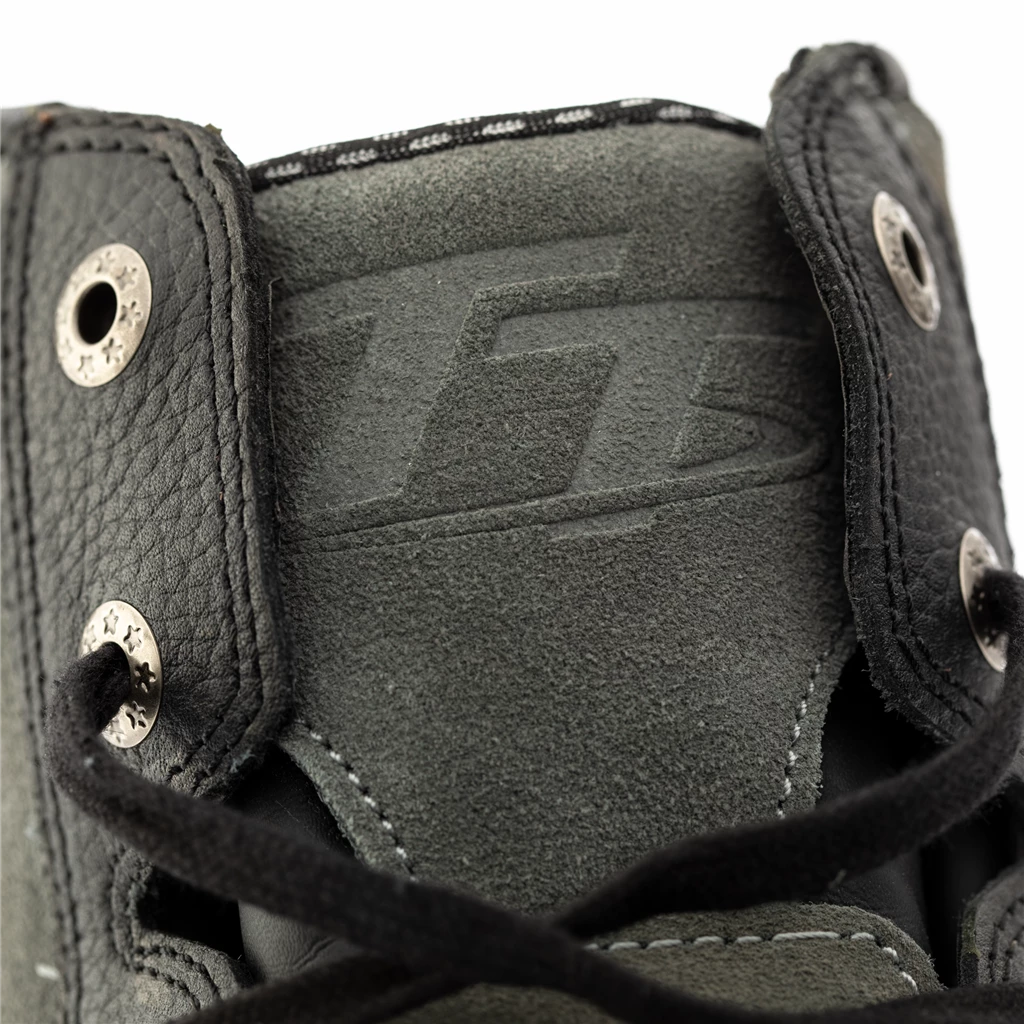 RST IOM TT CROSBY Suede Grey WP Mens Ankle Motorbike/Scooter/Retro Boots RST Clothing