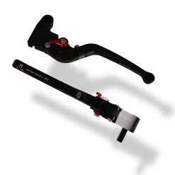 Evotech Performance Triumph 675 Daytona 2006+ Folding Black Clutch & Brake Lever Set Evotech Evotech Performance