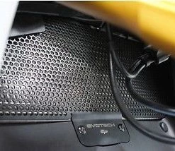 DUCATI 959 Panigale Upper Black Radiator Guard/Cover/Shield Evotech Performance