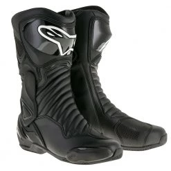 Alpinestars SMX6-v2 Black Motorbike/Motorcycle Street/Sports Boots Alpinestars Boots