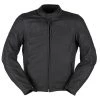 Furygan Clothing FURYGAN BUCK Black Leather Motorbike Sports Range Jacket D30 Armour