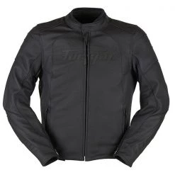 Furygan Clothing FURYGAN BUCK Black Leather Motorbike Sports Range Jacket D30 Armour