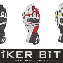 Ixon Clothing IXON RS TILT 2018+ Motorcycle Leather Racing Gloves Carbon Knuckles CE Level 1