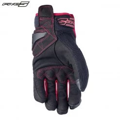 Five RS3 Light Weight Touchscreen Spandex/Leather/Lycra Motorbike/Scooter Gloves Five Gloves