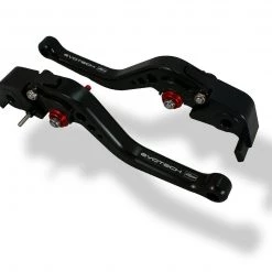 DUCATI Flat Tracker Pro Short Clutch & Brake Lever Set By Evotech Performance