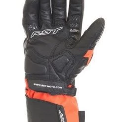RST PARAGON V Waterproof FLO RED CE Leather Winter Motorcycle Touring Gloves
