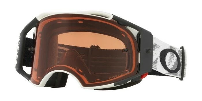 OAKLEY Airbrake Goggles Prizm MX Motocross High Impact Plutonite Anti-Fog Lenses