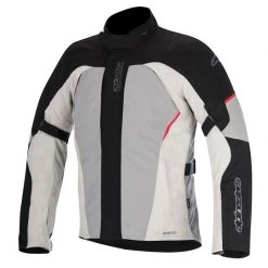 Alpinestars Jackets 5% Off Alpinestars ARES Gore-tex Black/Grey/Red Motorbike Touring Jacket