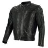 RICHA GOODWOOD Leather Retro Vintage Style Black/Brown Motorcycle Jacket Richa Clothing