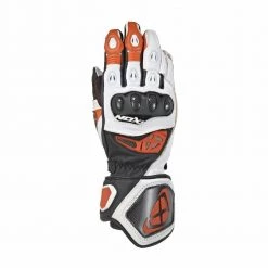 Ixon Clothing IXON RS GENIUS 2 Motorcycle Goat Skin/Kangaroo Leather Racing Gloves CE Level 1