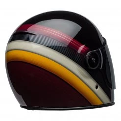 BELL CRUISER 2019 BULLITT Burnout Black/Maroon/White Classic Motorcycle Helmet