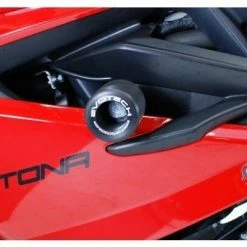 Triumph 675 Daytona 2013+ Crash Protection Black Bobbins Evotech Performance