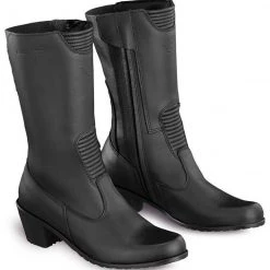 GAERNE G-ISELLE Black Waterproof Full Leather Ladies/Womens Motorbike Heel Boots Gaerne Boots