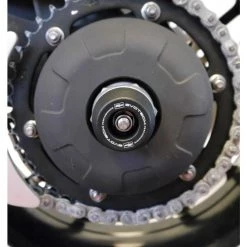 Triumph Speed Triple RS 2018+ Rear Spindle Crash Bobbins By Evotech Performance
