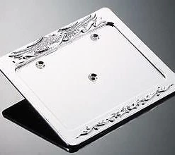 Highway Hawk Chrome Number Plate Surround/Reg/License