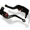 HONDA CBR1000RR 2008-2016 Short Black Clutch/Brake Lever Set Evotech Performance