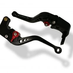 HONDA CBR1000RR 2008-2016 Short Black Clutch/Brake Lever Set Evotech Performance