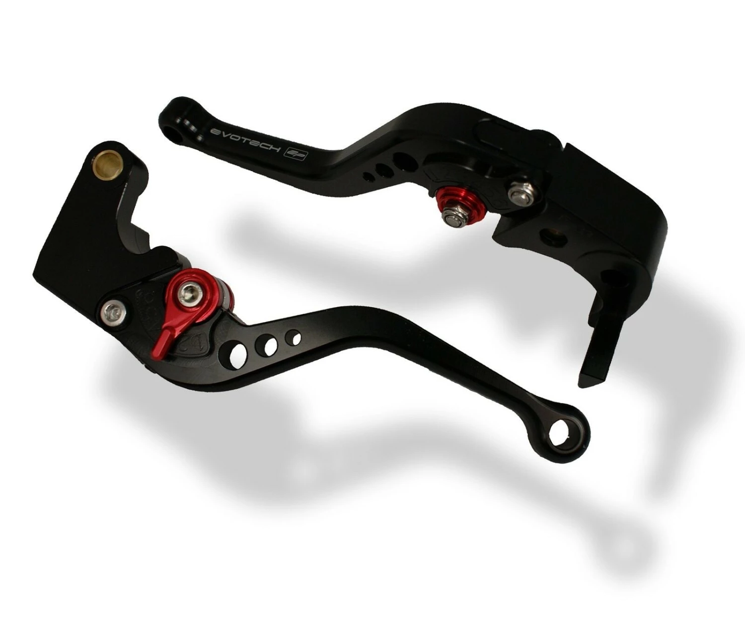 HONDA CBR1000RR 2008-2016 Short Black Clutch/Brake Lever Set Evotech Performance