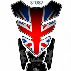 Motografix Union Jack Motorbike Tankpad Protector/UK Flag Tank Pad