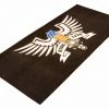 BikeTek Garage Mats Bike-It AMERICAN EAGLE Ride To Live Cruiser Motorbike Garage Pit Mat Floor Rug