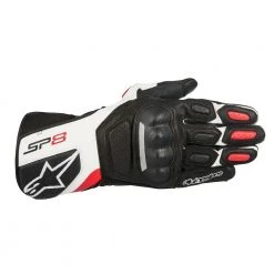 Alpinestars Gloves 10% OFF ALPINESTARS SP-8 V2 Motorbike Leather Sports SP8 Gloves