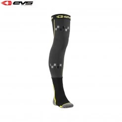 EVS TUG Fusion Knee Brace Liner/Sock Combo Adult (Black/Hi-Viz Yellow) Motocross EVS MX