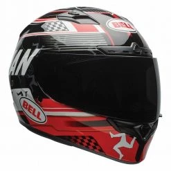 BELL Street Qualifier Isle Of Man TT Reactolite Visor DLX Motorbike Helmet