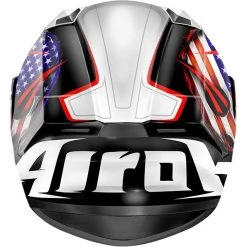 Airoh Helmets AIROH 2018 Valor Rockstar/Touchdown/Bone Motorbike Full Face ACU Gold Helmet