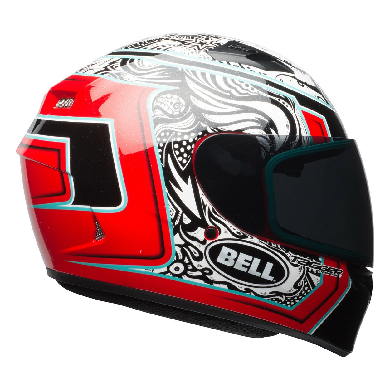 BELL Street 2019 Qualifier STD Motorbike/Scooter Helmet & FREE Dark Visor