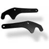 YAMAHA R6 2017+ GP Style Carbon Paddock Stand Plates Evotech Performance