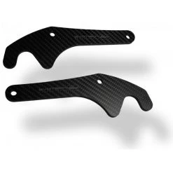YAMAHA R6 2017+ GP Style Carbon Paddock Stand Plates Evotech Performance