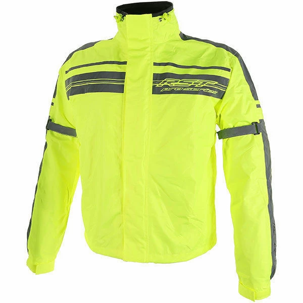 RST PRO SERIES 1825 Waterproof Rain Over Jacket FLO YELLOW RST Clothing