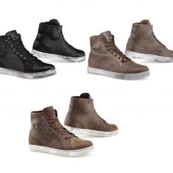TCX Boots TCX STREET ACE Waterproof Leather/Suede Motorcycle/Scooter Ankle Shoes/Boots