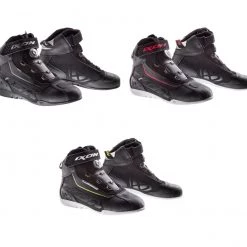 IXON ASSAULT EVO Motorcycle/Scooter CE Sports Ankle Black/Yellow/Red Boots/Shoes