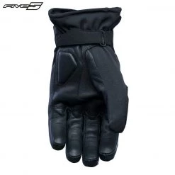 Five Gloves Five MILANO Black Waterproof & Thinsulate 180g Mid Season Motorbike Gloves